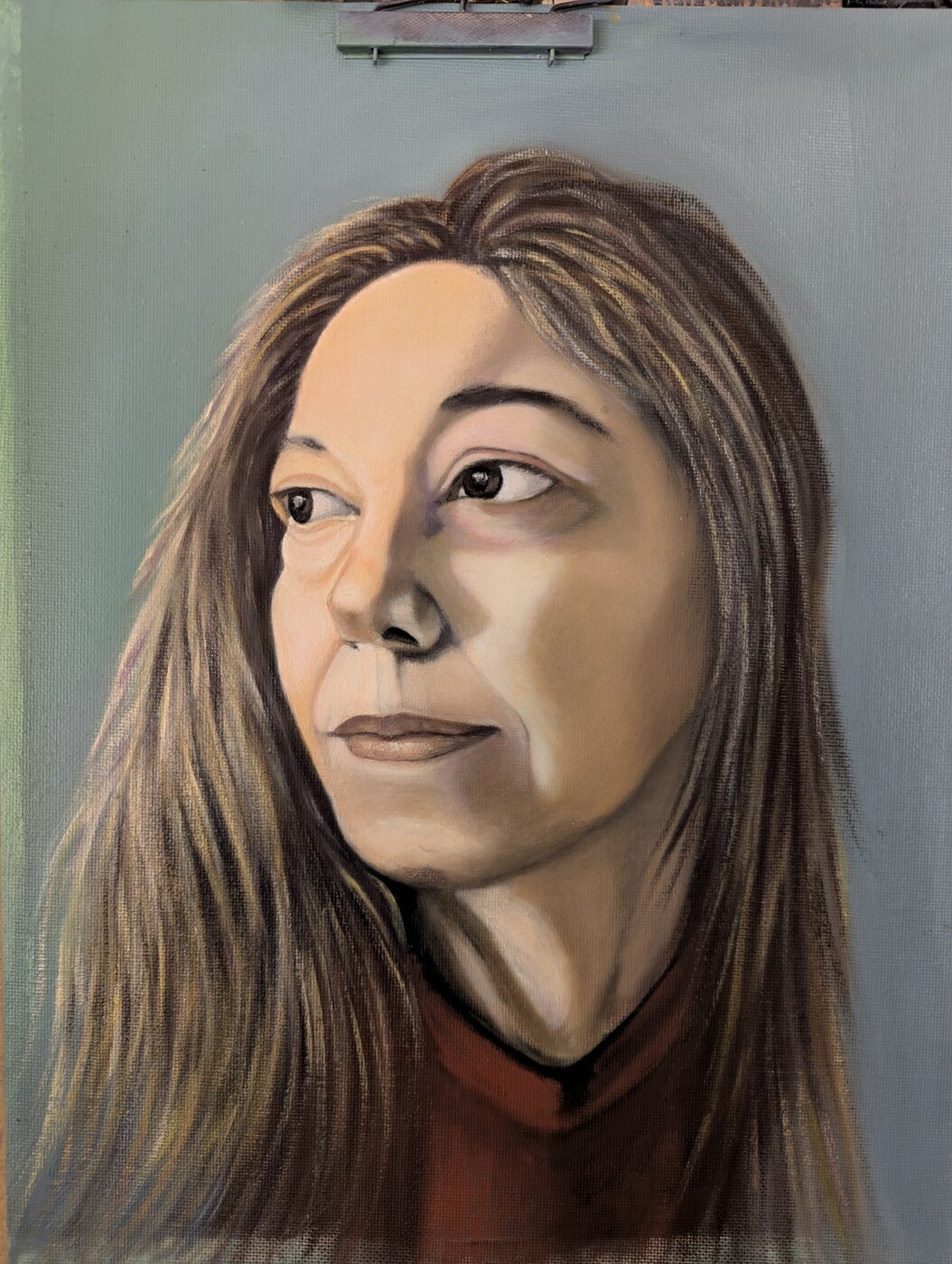 Color portrait study